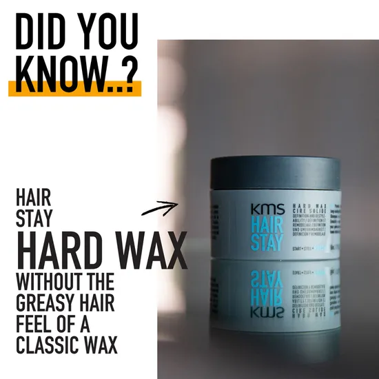 KMS Hair Stay Hard Wax 50ml