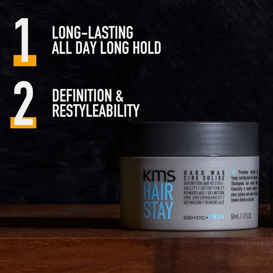 KMS Hair Stay Hard Wax 50ml