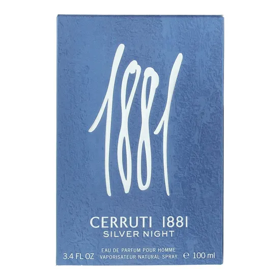 Cerruti 1881 Silver Night Eau De Parfum 100ml