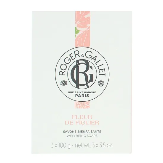 Roger & Gallet Fleur De Figuier Soap 3 x 100g