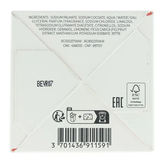 Roger & Gallet Fleur De Figuier Soap 3 x 100g