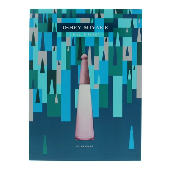 Issey Miyake L'eau D'issey Solar Violet Eau De Toilette Intense Gift Set 50ml Eau de Toilette Intense + 50ml Body Lotion