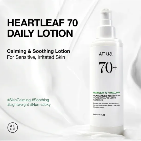 ANUA Heartleaf 70+ Daily Lotion 200ml