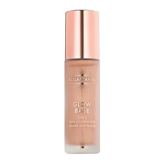 Bellamianta Glow Base 3 In 1 Skin Illuminator, Primer & Serum Champagne Glow