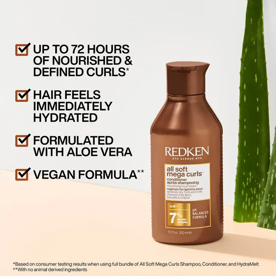 Redken All Soft Mega Curl Conditioner 2 x 300ml