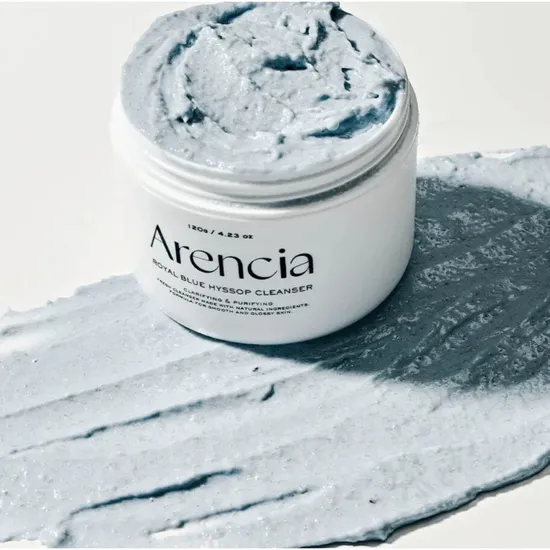 Arencia Fresh Blue Hyssop+ Rice Mochi Cleanser 120g