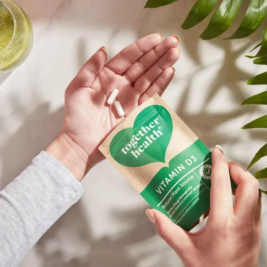 Together Health Vegan Vitamin D3 Vegicaps 30