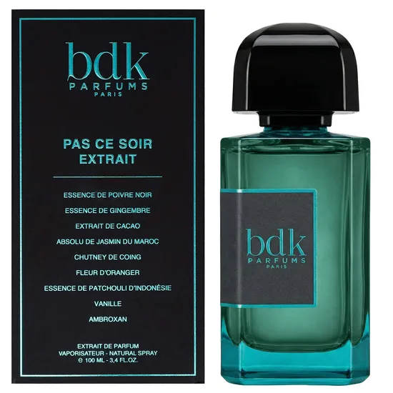 bdk Parfums Pas Ce Soir Extrait De Parfum 100ml