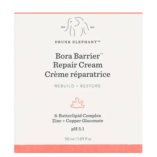 Drunk Elephant Bora Barrier Rich Repair Moisturiser With 6-Butterlipid Complex 50ml
