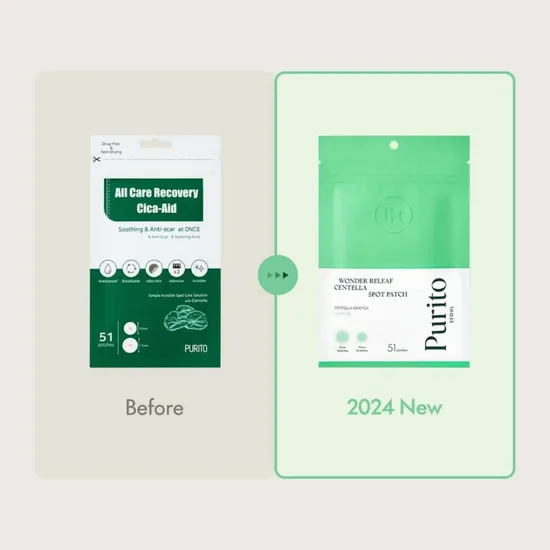 Purito Skin Care Wonder Releaf Centella Spot Patches x 51