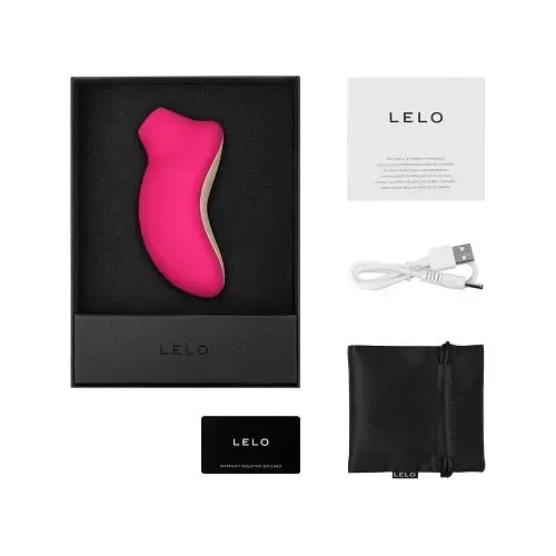 Lelo SONA Cruise Clitoral Massager Cerise