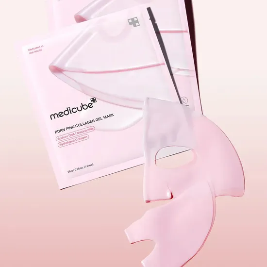 Medicube PDRN Pink Collagen Gel Mask 4 Masks