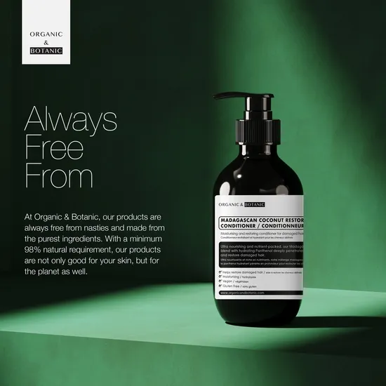 Organic & Botanic Madagascan Coconut Restoring Conditioner 500ml