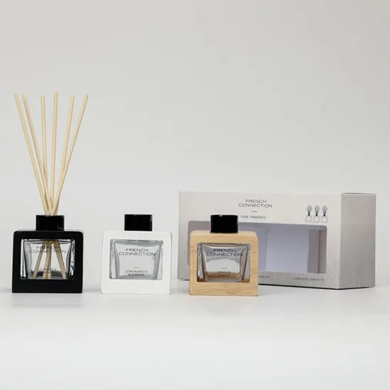 French Connection Wooden Collection Trio Of Reed Diffuser Gift Set 3 x 50ml