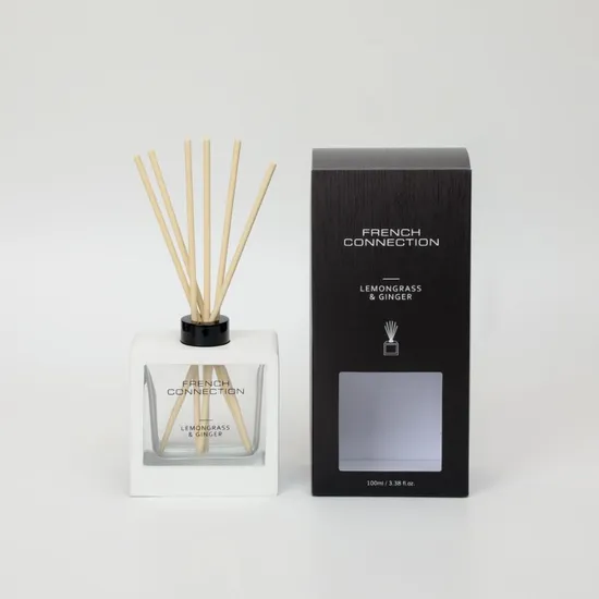 French Connection Wooden Collection Lemongrass & Ginger Diffuser 100ml