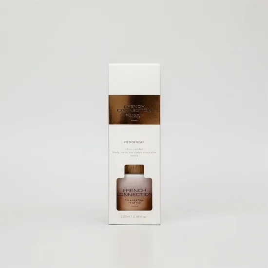 French Connection Metallic Collection Champagne Truffle Reed Diffuser 100ml