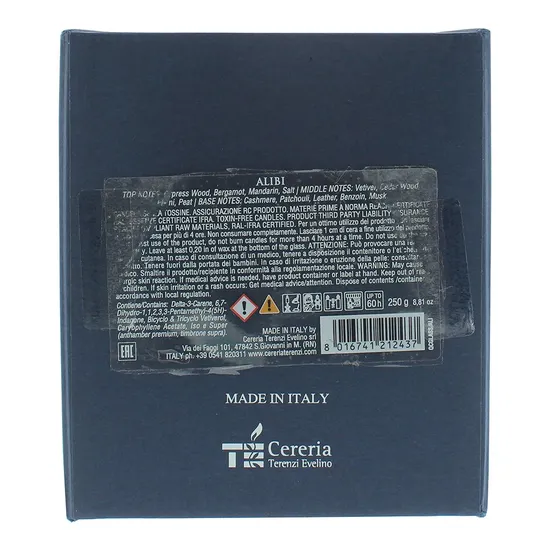 V Canto Alibi Flocked Glass Candle 250g