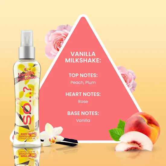 SO...? Vanilla Milkshake Body Mist 100ml
