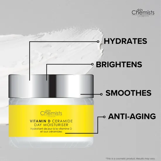 skinChemists Vitamin D Ceramide Day Moisturiser 50ml