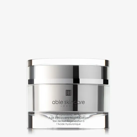 Able Hyaluronic Acid Age Recovery Night Cream 50ml - Tube