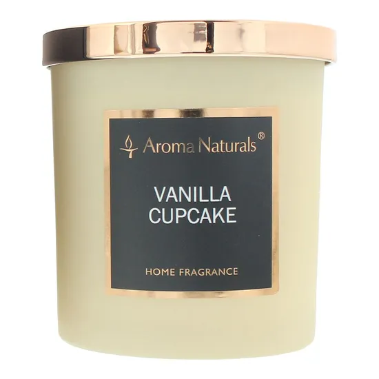 Aroma Naturals Vanilla Cupcake Candle 215g