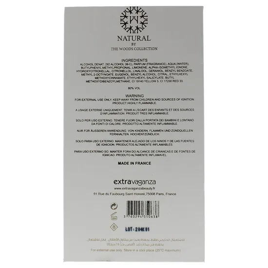 The Woods Collection Natural Glow Eau De Parfum Gift Set 100ml & EDP 5ml