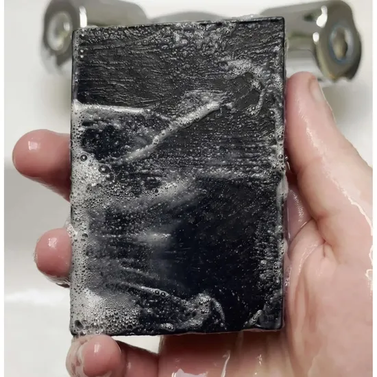 Hiltwood Tea Tree Lavender Dead Sea Mud & Pumice Natural Soap Bar With Grit