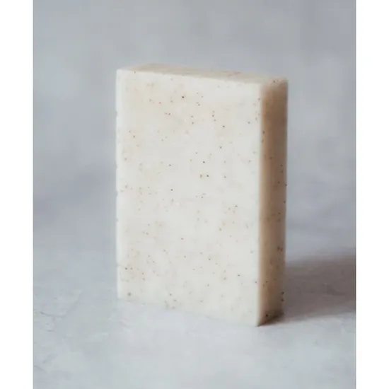 Hiltwood Eucalyptus Lemon Mint & Olive Stone Natural Soap Bar With Grit