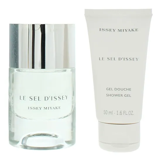 Issey Miyake Le Sel D'issey Eau De Toilette Gift Set 50ml Eau de Toilette + 50ml Shower Gel