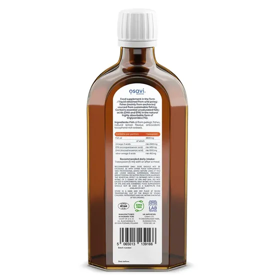 Osavi Super Omega 2900mg Omega 3 Lemon 250ml