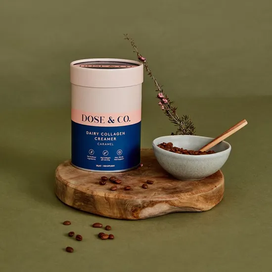 Dose & Co Collagen Creamer Caramel 340g