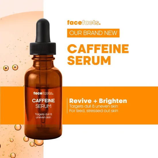Face Facts Revive & Brighten Caffeine Serum 30ml