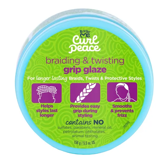 Just For Me Curl Peace Braiding & Twisting Grip Glaze 156g