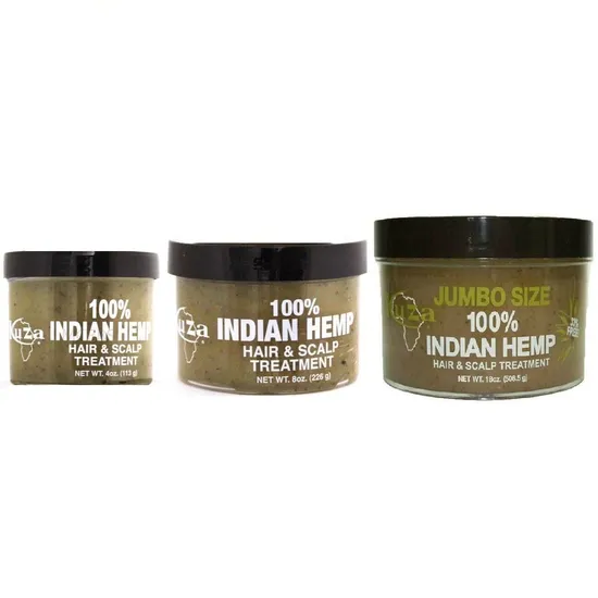 Kuza 100% Indian Hemp Hair & Scalp Treatment 113g