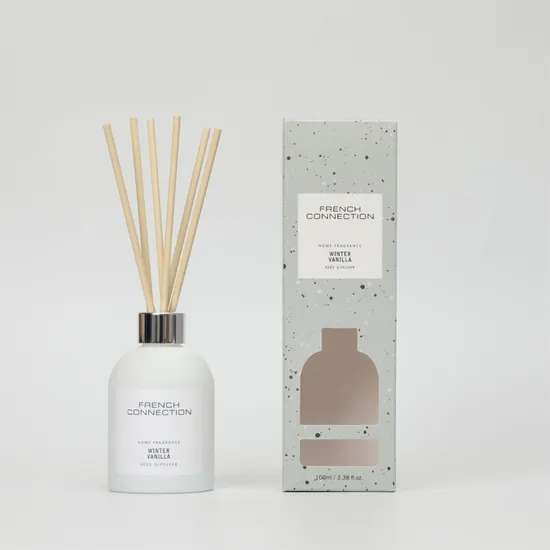 French Connection Black & White Collection Winter Vanilla Diffuser 100ml