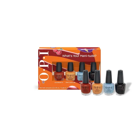 OPI What's Your Mani Tude? Mini Nail Lacquers Set
