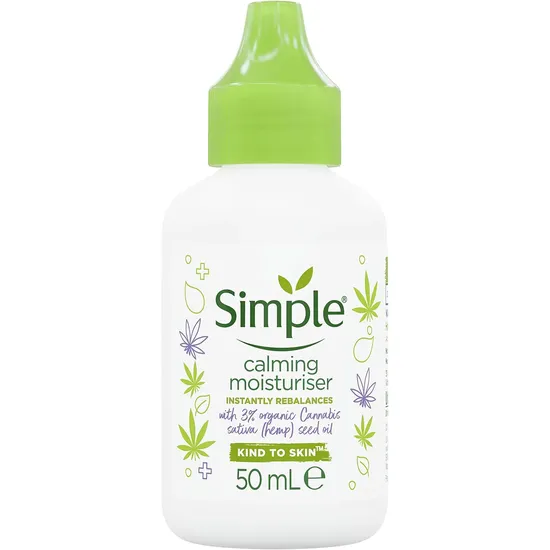 Simple Calming Moisturiser Skin Cream 50ml