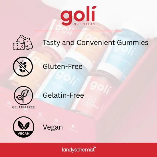 Goli Nutrition Zero Sugar Creatine Monohydrate Gummies 60 Gummies