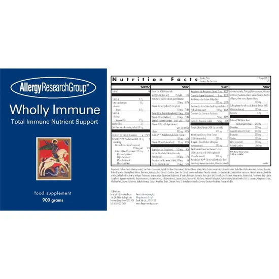 Allergy Research Group Wholly Immune Powder 300g