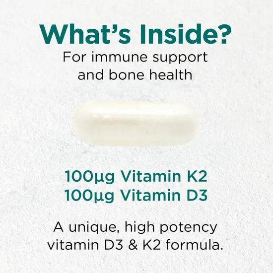 Cytoplan Vitamin K2 & Vitamin D3 Capsules 60 Capsules