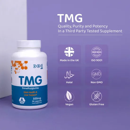 NMN Bio TMG Trimethylglycine Capsules 90 Capsules