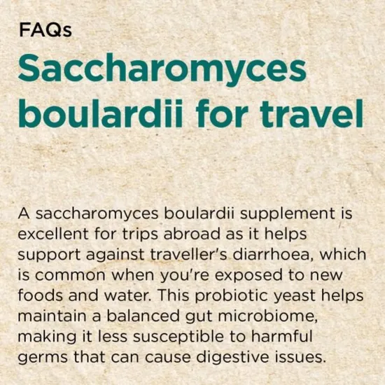 Cytoplan Saccharomyces Boulardii 250mg 30 Capsules