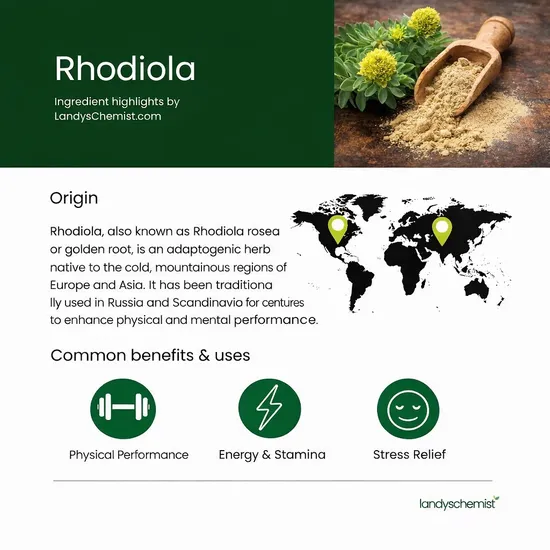 Pure Encapsulations Rhodiola Rosea Capsules 90 Capsules