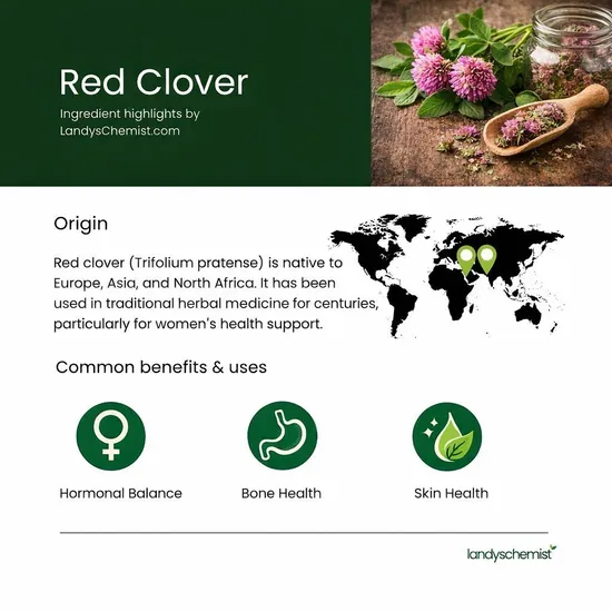 Swanson Red Clover Combination Capsules 100 Capsules