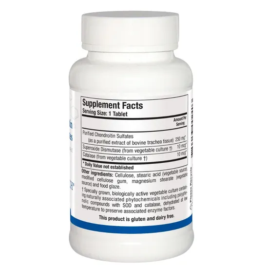 Biotics Research Purified Chondroitin Sulphates Tablets 90 Tablets