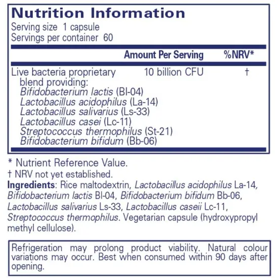 Pure Encapsulations ProFlora G.I 60 Capsules