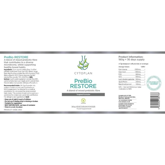 Cytoplan PreBio Restore Powder 180g