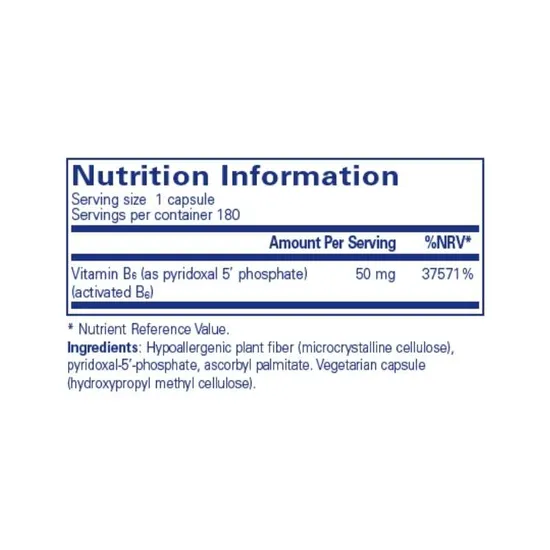 Pure Encapsulations P5p Capsules 50 Capsules