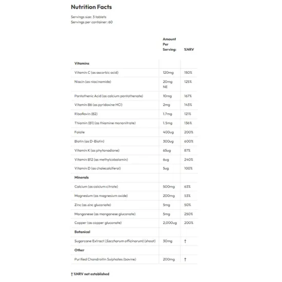 Biotics Research Osteo-B Plus Tablets 90 Tablets