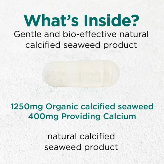 Cytoplan Organic Wholefood Calcium Capsules 120 Capsules